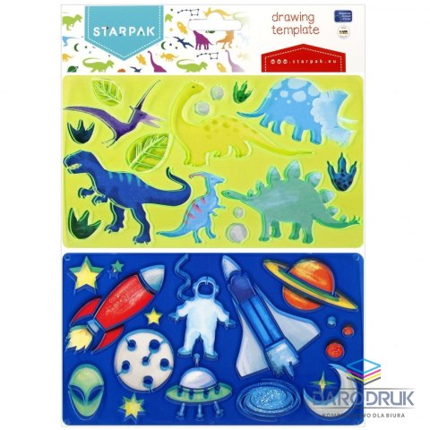 Starpak Szablon DINO/KOSMOS Starpak (505501)