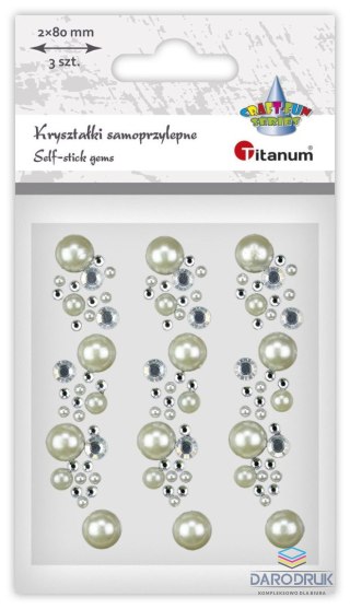 Titanum Kryształki Craft-Fun Series srebrny perłowy Titanum (24MH0326)