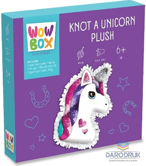 Tm Toys Zestaw kreatywny dla dzieci Wow Box poduszka Jednorożec Tm Toys (WOW127208)