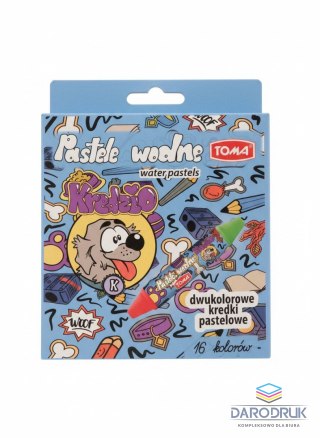 Toma Kredki akwarelowe WODNE 16 kol. Toma (TO-586)