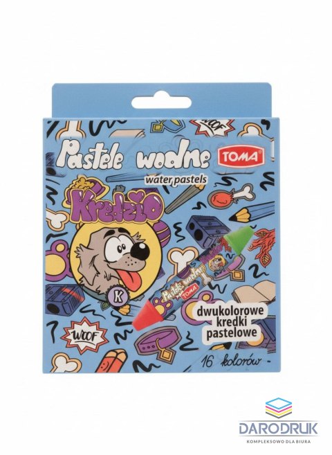 Toma Kredki akwarelowe WODNE 16 kol. Toma (TO-586)