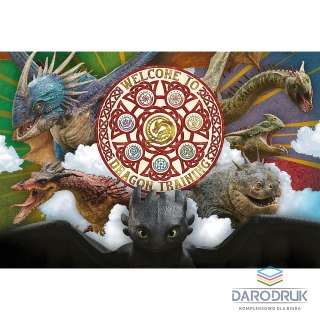 Trefl Puzzle Jak Wytresowac Smoka Smoki w akcji 100 el. Trefl (16524)