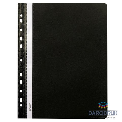 Bantex Skoroszyt A4 EVO wpinany czarny polipropylen PP Bantex (400076708)