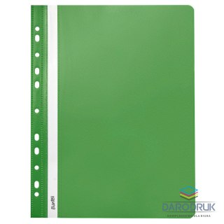 Bantex Skoroszyt A4 wpinany zielony jasny polipropylen PP Bantex (400076721)