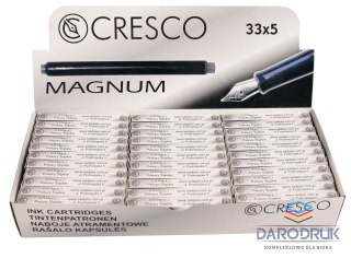 Cresco Naboje długie Magnum czarne Cresco (80036)