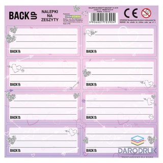 Derform Naklejka na zeszyt Backup 7 Derform (NNZB7A32)