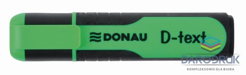 Donau Zakreślacz D-Text wkład zielony 1,0-5,0mm Donau (7358001PL-06)
