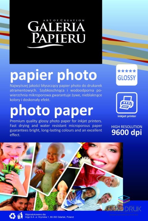Galeria Papieru Papier foto A4 photo glossy 180g [mm:] 130x180 Galeria Papieru (262650)