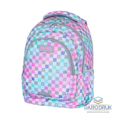 Head Plecak Checkered Hearts Head (502024106)