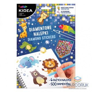 Kidea Mozaika Zoo NAKLEJKI DIAMENTOWE Kidea (NDZOKA)