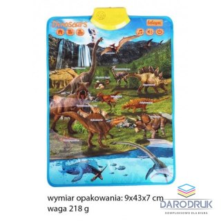 Norimpex Mata dla malucha z dźwiękami i zagadkami dinozaur Norimpex (NO-1006946)