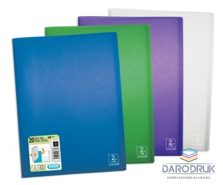 Oxford Album ofertowy Elba 2Life A4 40 kieszeni (400059343)