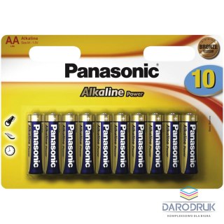 Panasonic Baterie 10 szt LR6 Panasonic