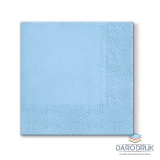 Paw Serwetki niebieski bibuła [mm:] 330x330 Paw (SDL110205)