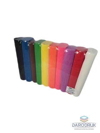 Sdm Bibuła marszczona MIX KOLORÓW mix 250mm x 2500mm Sdm