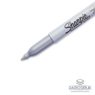Sharpie Marker permanentny wkład srebrny 1,0mm okrągła końcówka Sharpie (1891063)