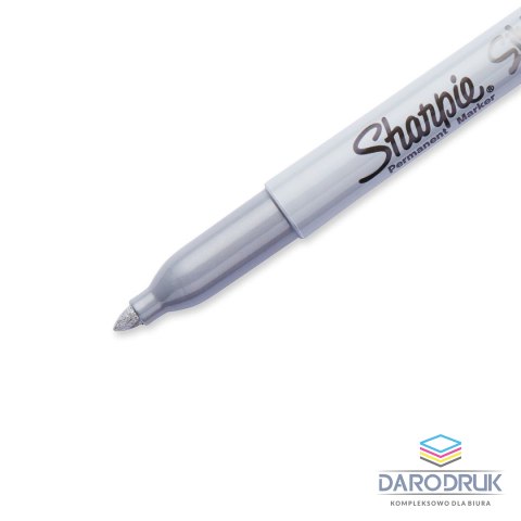 Sharpie Marker permanentny wkład srebrny 1,0mm okrągła końcówka Sharpie (1891063)