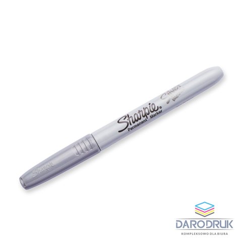 Sharpie Marker permanentny wkład srebrny 1,0mm okrągła końcówka Sharpie (1891063)