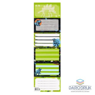 Starpak Naklejka na zeszyt Dino Starpak (559541)