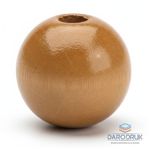 Titanum Ozdoba drewniana Craft-Fun Series Korale drewniane w kolorze ciemnobrązowym Titanum (25KBZ008)