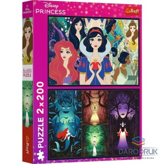 Trefl Puzzle Disney Princess 2x200 el. Trefl (13317)