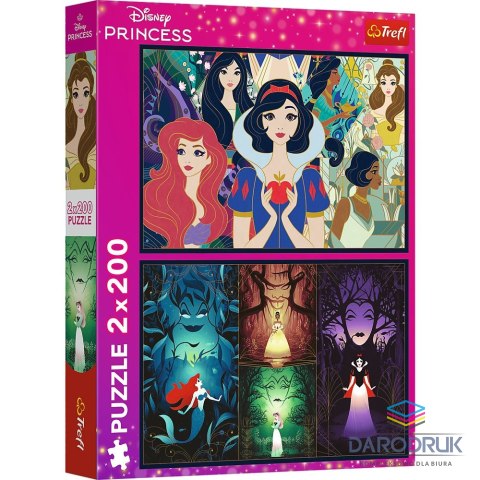 Trefl Puzzle Disney Princess 2x200 el. Trefl (13317)