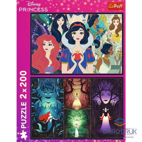 Trefl Puzzle Disney Princess 2x200 el. Trefl (13317)