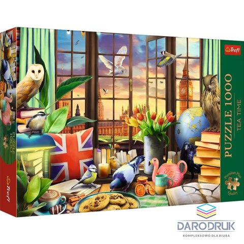 Trefl Puzzle Premium Plus Wszystko co brytyjskie 1000 el. Trefl (10847)