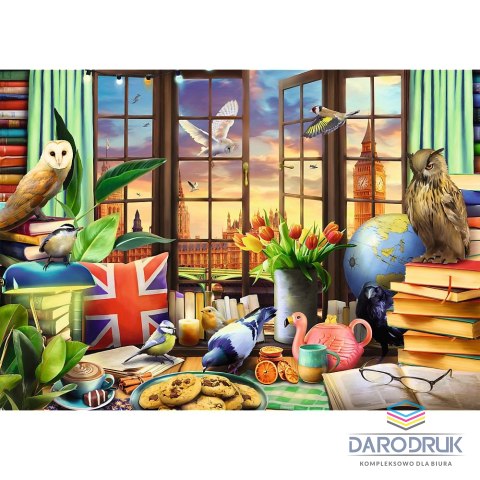 Trefl Puzzle Premium Plus Wszystko co brytyjskie 1000 el. Trefl (10847)