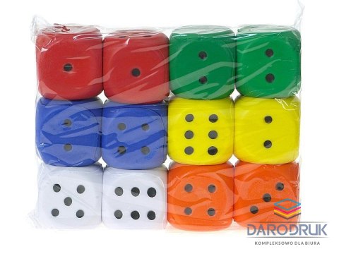 Adar Piłeczka kostka piankowa 6cm Adar (583245)