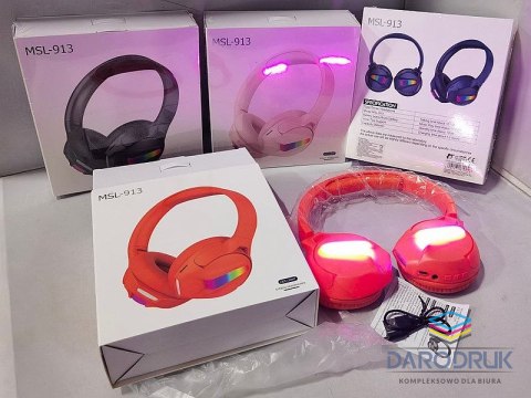 Adar Słuchawki bezprzewodowe z Bluetooth, kabel USB Adar (610026)