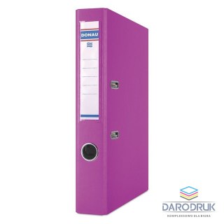 Donau Segregator dźwigniowy Master A4 50mm różowy Donau (3950001PL-30)