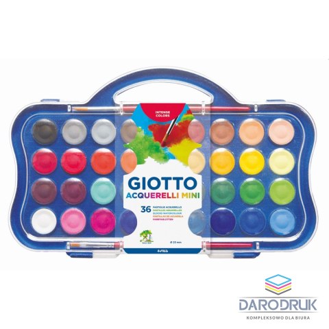 Giotto Farby akwarelowe mini 36 kolor. Giotto (352700)