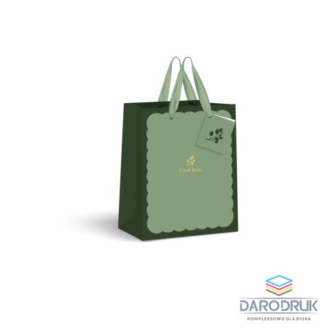 Interdruk Torba prezentowa GOLD 33x46x10 [mm:] 330x460x 100 Interdruk (190g duża)
