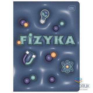 Interdruk Zeszyt tematyczny A5 HYBRID FIZYKA 60k. 70g krata Interdruk (+pigułka wiedzy)