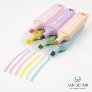 Kidea Zakreślacz Pastel wkład mix Kidea (ZP6KA)
