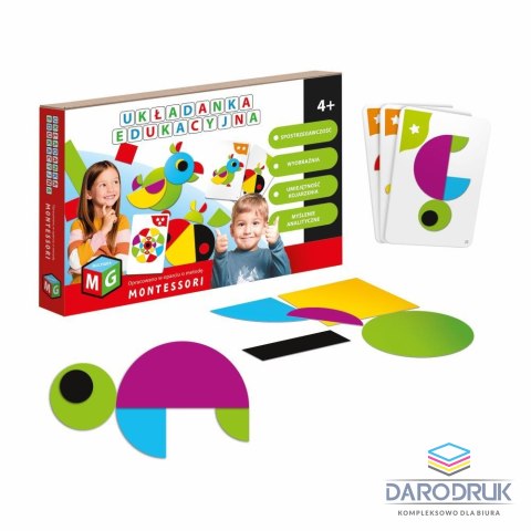 Multigra Zabawka kreatywna MONTESSORI - papuga Multigra