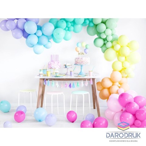 Partydeco Balon gumowy Party Deco BALONY STRONG pastelowy 10 szt pistacjowy 270mm Partydeco (SB12P-096-10)
