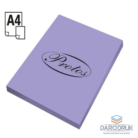 Protos Papier ksero A4 fioletowy 100k. 80g Protos
