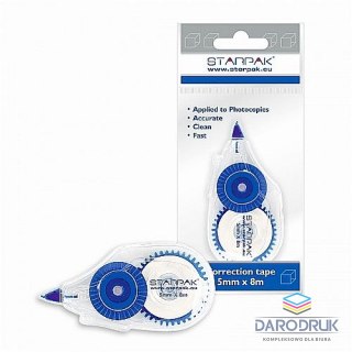 Starpak Korektor w taśmie (myszka) 5x8 [mm*m] Starpak (133029)