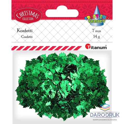 Titanum Konfetti Craft-Fun Series choinki 7mm Titanum (284804)