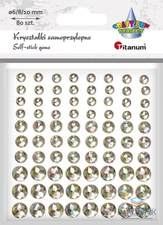 Titanum Kryształki Craft-Fun Series 80 szt złote Titanum (23mH0330)
