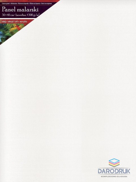 Titanum Panel bawełniany malarski 300x400 mm 300gr Titanum