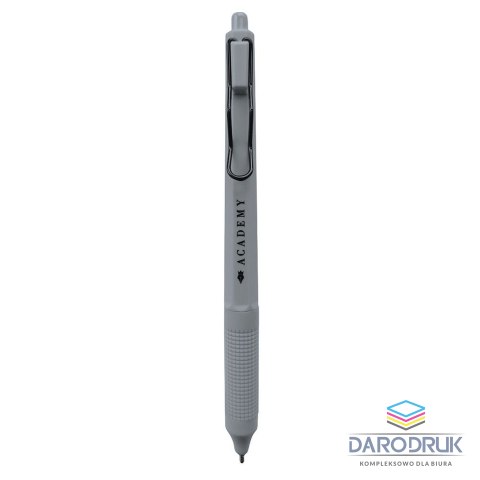 Acco Długopis żelowy ALPHA ACADEMY automatyczny z gripem wkład niebieski 0,7mm Acco (żelowy)