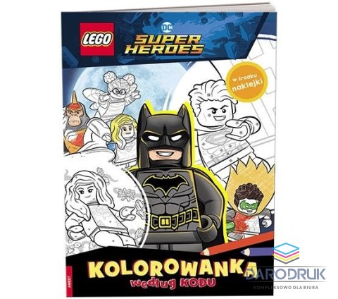 Ameet Książka dla dzieci LEGO® DC Super Heroes™. Ameet (KKO 6450)