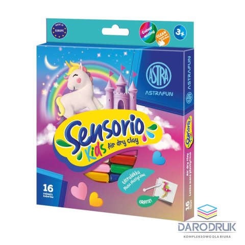 Astra Masa plastyczna dla dzieci Jednorożec Sensorio Kids mix Astra (336124024)