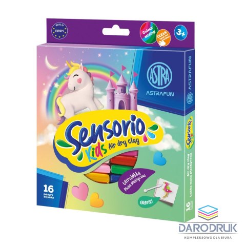 Astra Masa plastyczna dla dzieci Jednorożec Sensorio Kids mix Astra (336124024)
