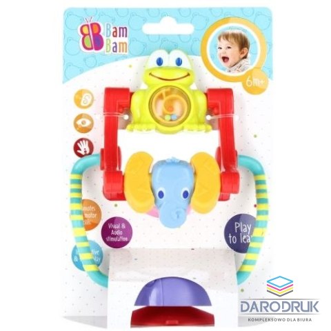 Bam Bam Zabawka edukacyjna na przyssawkę Karuzela Bam Bam (515055)