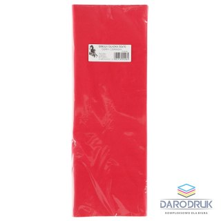 Bibuła gładka czewona gładka czerwona 700mm x 500mm (08)