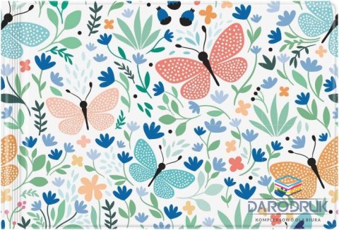 Biurfol Okładka na dokumenty Mała BUTTERFLIES Biurfol (OD-31-41)